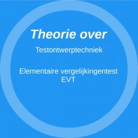 Elementaire vergelijkingentest (EVT)
